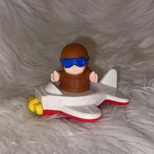 Vintage 1996 Fisher Price Little People McDonalds Airplane